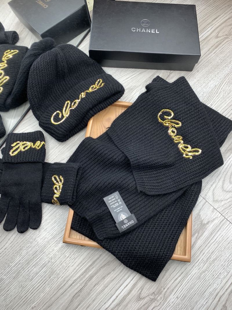 Chanel Caps Scarfs